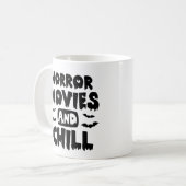 Horror Movies en Chill Koffiemok (Voorkant links)