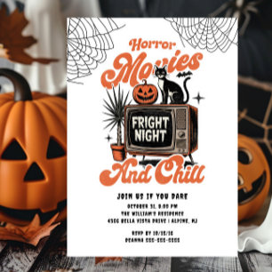Horror Movies Night Party Uitnodiging
