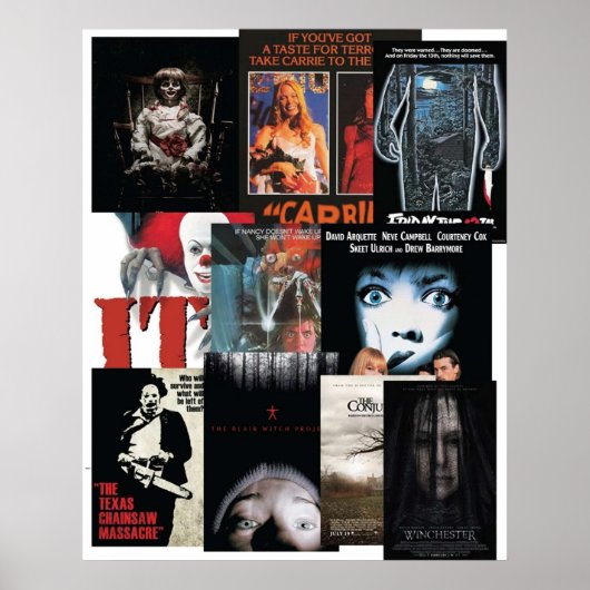Horror Movies Poster (Voorkant)