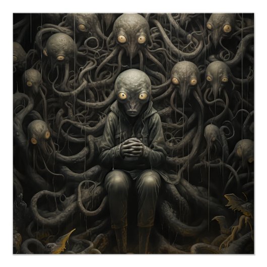 Horror Nightmare Perfect Poster (Voorkant)