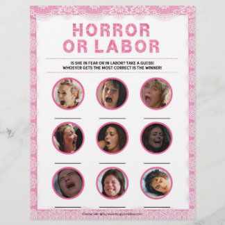 Horror of Labour [Luxe Lace [Roze]] Briefhoofd