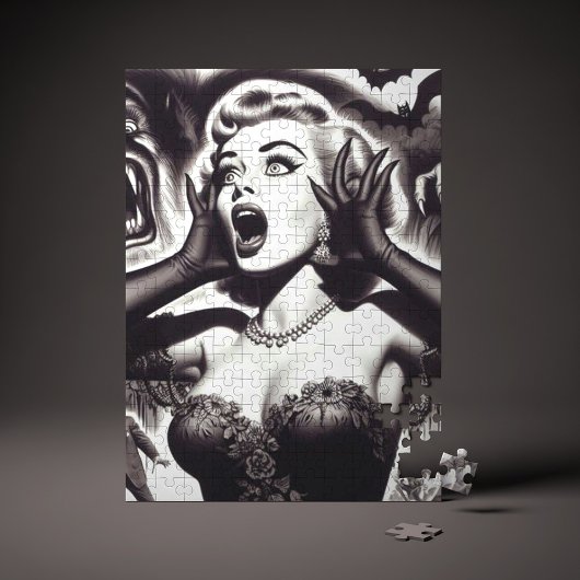 Horror Pin-up Legpuzzel