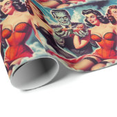  Horror Pin-ups Cadeaupapier (Rol Hoek)