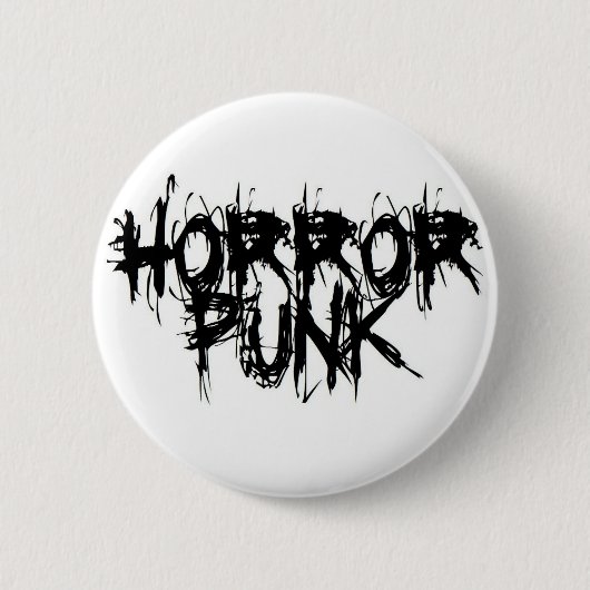 Horror Punk Ronde Button 5,7 Cm (Voorkant)