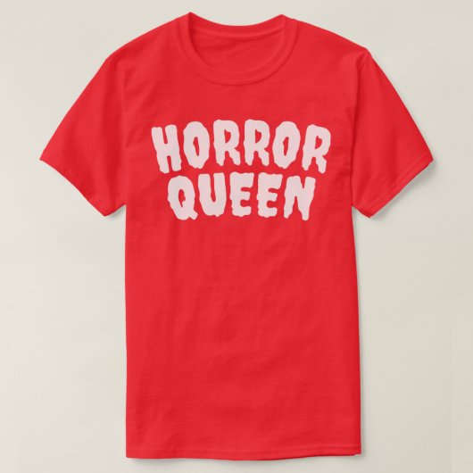 Horror Queen T-shirt (Design voorkant)