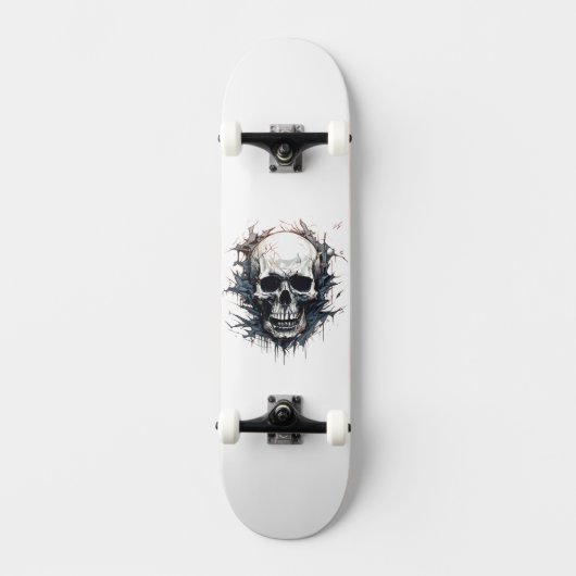 Horror Schedel Skateboard (Voorkant)