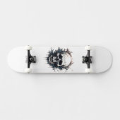Horror Schedel Skateboard (Horizontaal)