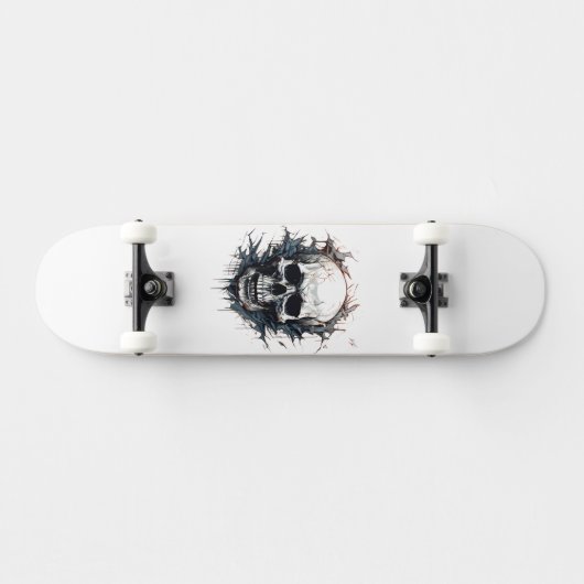 Horror Skull Skateboard (Horizontaal)
