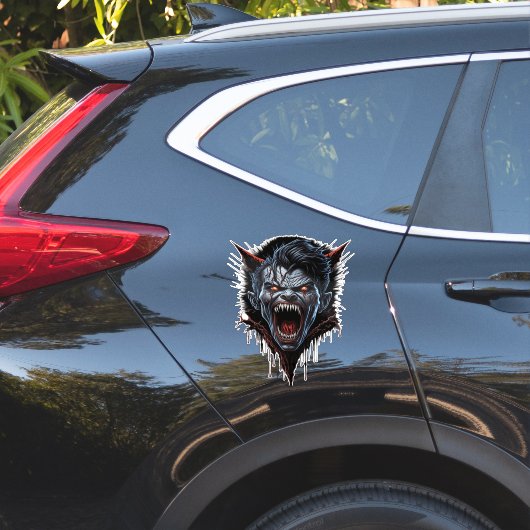 Horror sticker (Auto Zijkant)