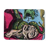 Horror strips | 70s Retro-stripboeken Magneet (Horizontaal)