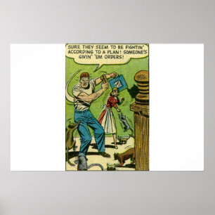 Horror  strips   Gouden leeftijd 1950 Poster