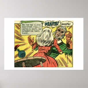 Horror  strips   oud, klassiek en retro poster