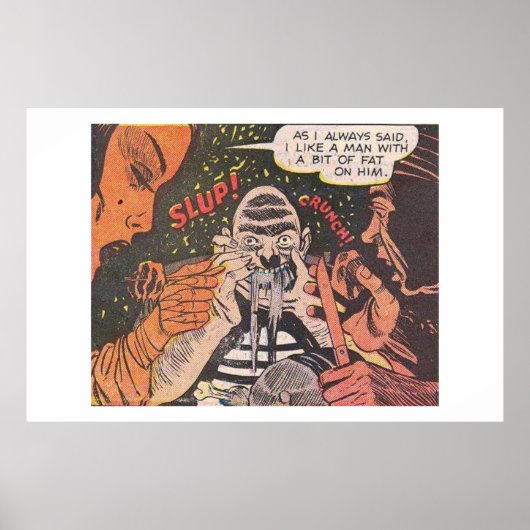 Horror  strips | Recombinaire boeken uit de jaren  Poster (Voorkant)