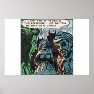 Horror  strips   Recomeboekjes uit de jaren tachti Poster