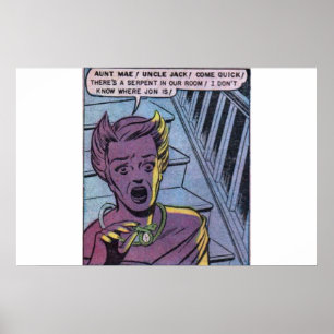 Horror  strips uit de jaren zeventig   klassiek en poster