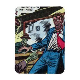 Horror  strips van 70 jaar   klassiek en retro magneet