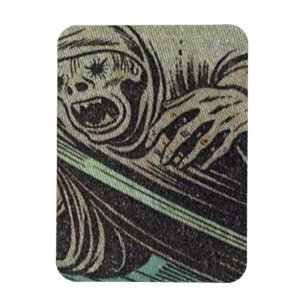 Horror strips voor stripboeken liefhebbers uit de magneet