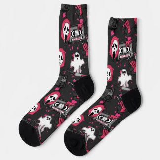 Horror Theme Crew Socks Sokken