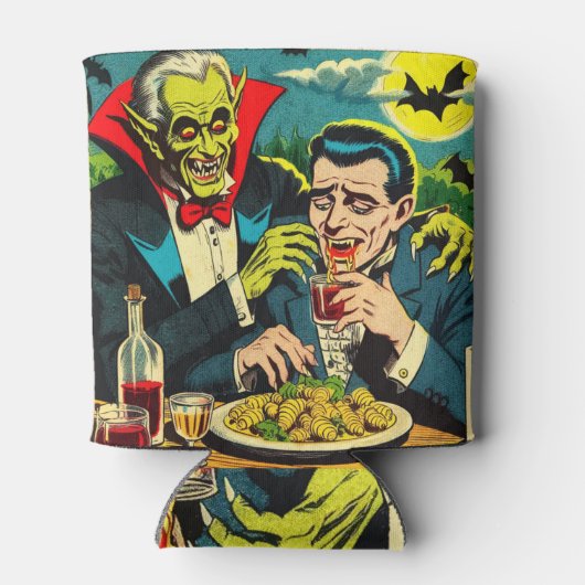  horror vampier strips blikjeskoeler (Achterkant)