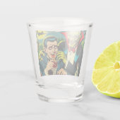 horror vampier strips shot glas (Achterkant)