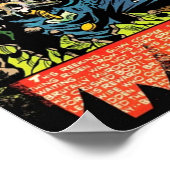 Horror van de  omslag van de tombe-strip poster (Hoek)