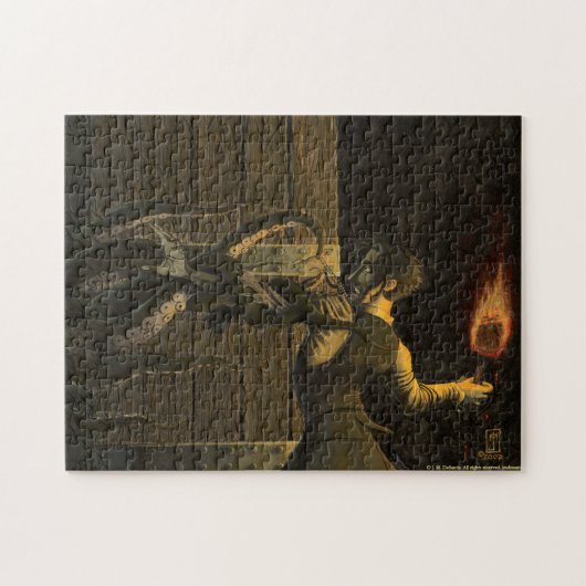 Horror voorbij de deur - puzzel (Horizontaal)