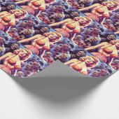  Horror Vrouw Cadeaupapier (Hoek)