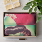 Horror Zombie Pinup Tissuepapier (Geschenk)