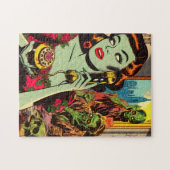 horror zombie strips legpuzzel (Horizontaal)