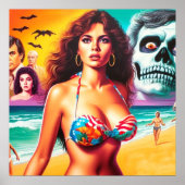  Horror Zomermeisje Poster (Voorkant)