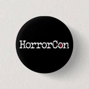 HorrorCon Logo Ronde Button 3,2 Cm