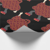  horrorfilm Halloween Ghost Cadeaupapier (Hoek)