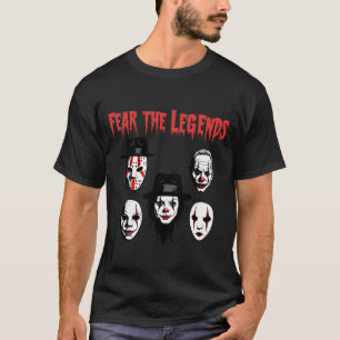Horrorfilm Legenden Maskers T-shirt