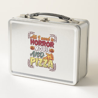 Horrorfilm Pizza Halloween Pompoen Schedel Slice_1