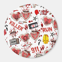 Horrorfilms Bloedspatten Badge