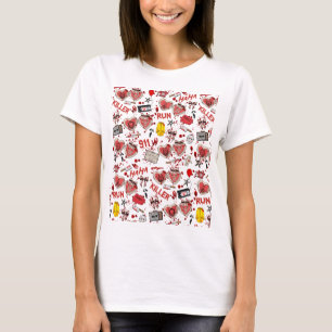 Horrorfilms Bloedspatten T-shirt