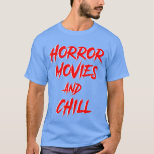 Horrorfilms en chillenware misdaad seriemoordenaar t-shirt