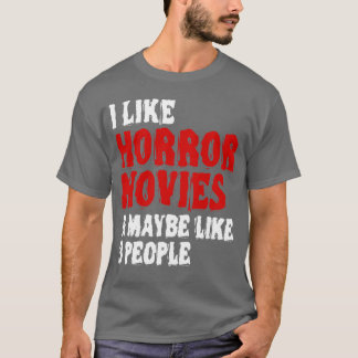 Horrorfilms geschenk voor Horrorfilm-fans T-shirt