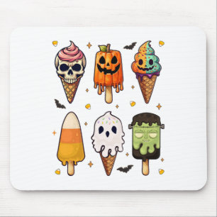 Horrorfilms Zomer Popsicle Halloween Ice Cream Muismat