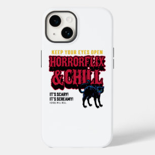 Horrorflix en Chill Case-Mate iPhone 14 Hoesje