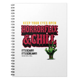 Horrorflix en Chill Notitieboek