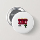 Horrorflix en Chill Ronde Button 5,7 Cm (Voorkant /achterkant)