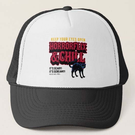 Horrorflix en Chill Trucker Pet (Voorkant)