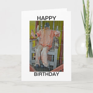 Horrorpersonages Happy Birthday Kaart