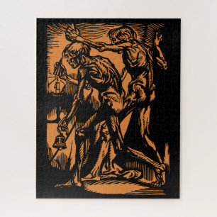 Horrors Van Dode Mijnwerkers Voor Halloween Legpuzzel
