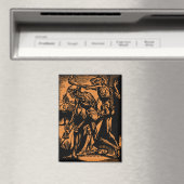 Horrors Van Dode Mijnwerkers Voor Halloween Magneet (Insitu (Vaatwasser))