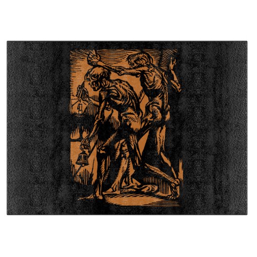 Horrors Van Dode Mijnwerkers Voor Halloween Snijplank (Voorkant)