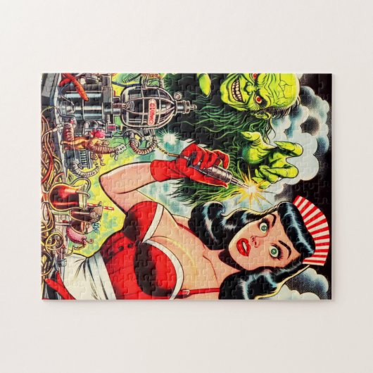  horrorstrips legpuzzel (Horizontaal)