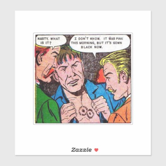 horrorstrips | Noordelijke strips 18 Sticker (Vel)