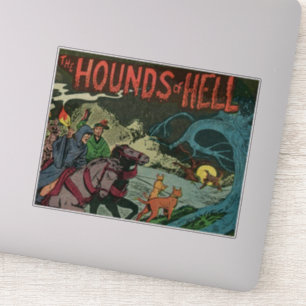  horrorstrips   Noordelijke  strips 7 Sticker